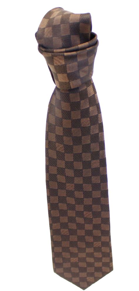louis vuitton tie damier